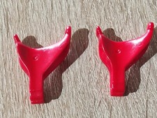 PLAYMOBIL x2 MONTURE ROUGE