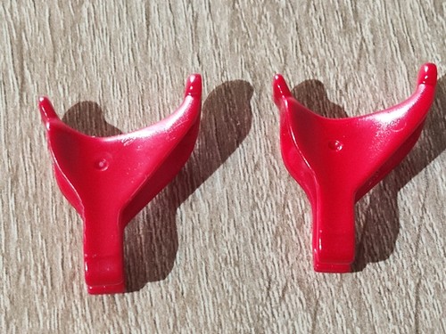 Playmobil monture rouge - x2,