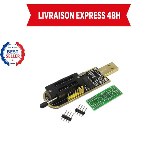 Programmateur usb ch341a 25 - programmateur,