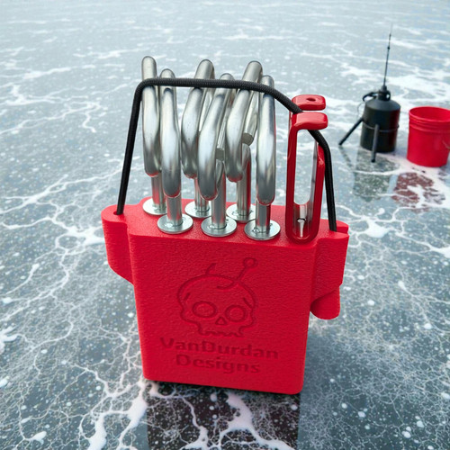 Ice anchor holder - ice,