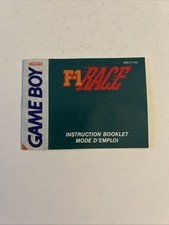 Notice Seule Nintendo Game Boy