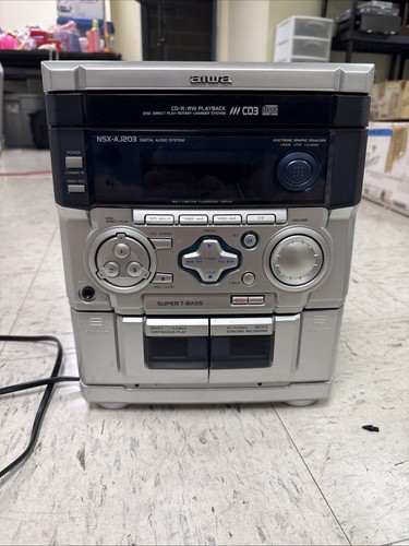 Aiwa nsx aj203 audio system - aiwa,