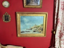 Ancienne huile sur toile