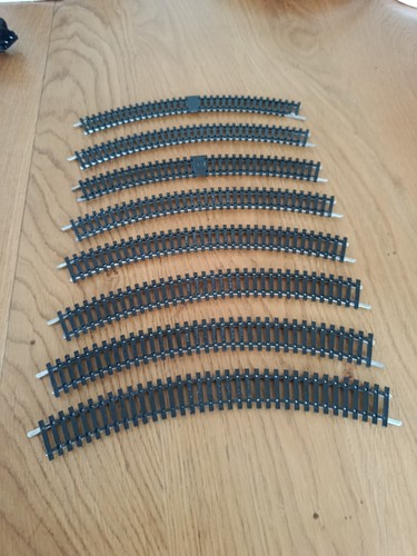 Jouef 8 rails courbes - rails,