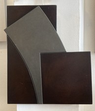 Didier STEPHANT (1941), Composition N•16. Tableau/sculpture Bois Peint. 46 x 39