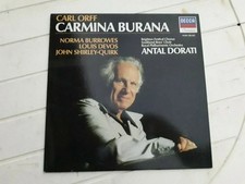 Vinyle 33 T Carl Orff CARMINA