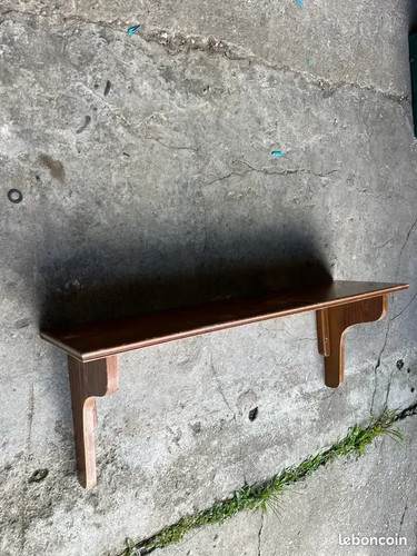 étagère bois vintage - en,