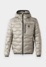 Doudoune Homme En Plume D'Oie Avec Capuche BLAUER25WBLUC03074 915 Beige