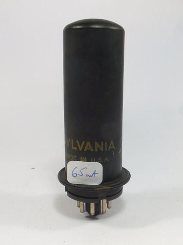 One 6l6 115 sylvania metal - one,