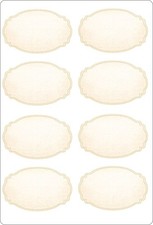 Lot de 16 etiquettes