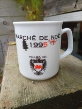 Vintage Tasse a vin - Mug   Marché de Noël 1995 Ville D' EU