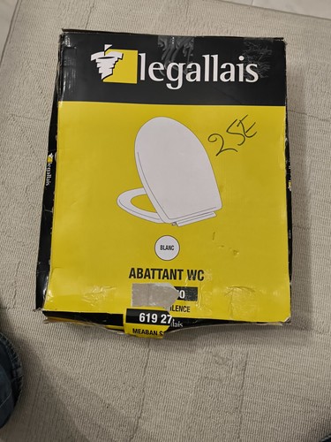Abattant legallais - wc,