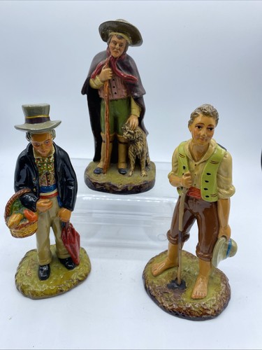 Santons creche plâtre - creche,