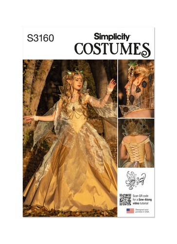 Patron couture costume - patron, fée