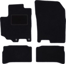 Tapis de sol en velours noir