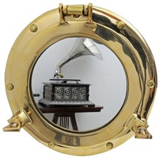 Hublot avec miroir bateau