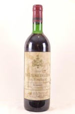 haut-médoc château dillon cru bourgeois rouge 1982 - bordeaux