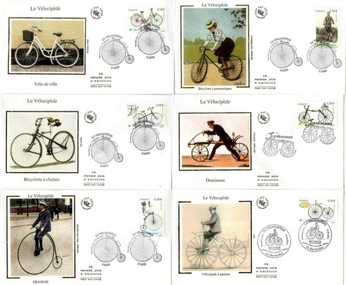 4555 fdc enveloppes - 6, 1er