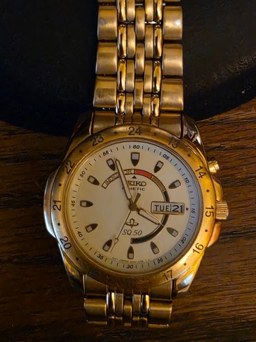 Seiko kinetic watch 5m43 oa29 - kinetic, 5m43-oa29