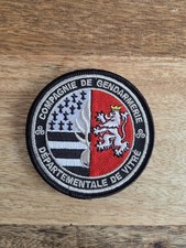 Ecusson Gendarmerie  Collection Compagnie  De Gendarmerie  De Vitre