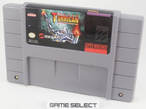 Super turrican nintendo snes - turrican,