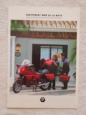 BMW MOTO EQUIPEMENT  CATALOGUE PROSPECTUS BROCHURE EDITION 09/1992