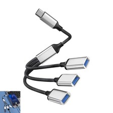 Adaptateur USB C Mâle vers 3