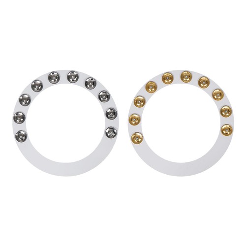 Cymbales batterie anneaux - de,