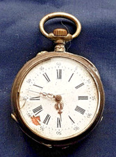 MONTRE A GOUSSET ARGENT poinçon  CRABE numéroté GENFIN