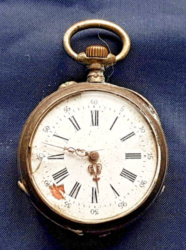 Montre gousset argent - montre,