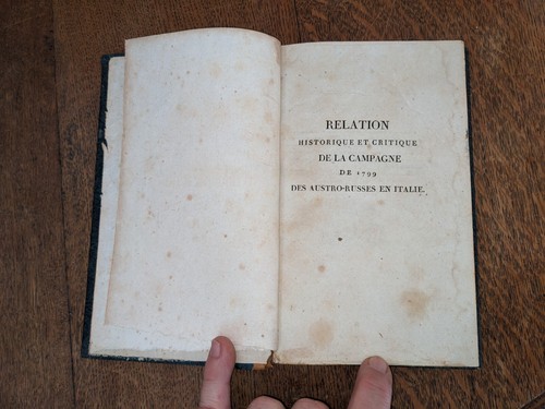 Livre ancien rel hist de - livre, la