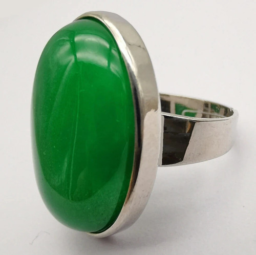 Bague jade réglable - jade,,