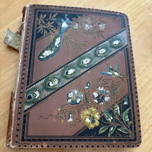 Victorian scrapbook album - victorian,