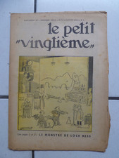 TINTIN /  LE PETIT VINGTIEME  NUM   3    /  JEUDI  18  JANVIER      1934