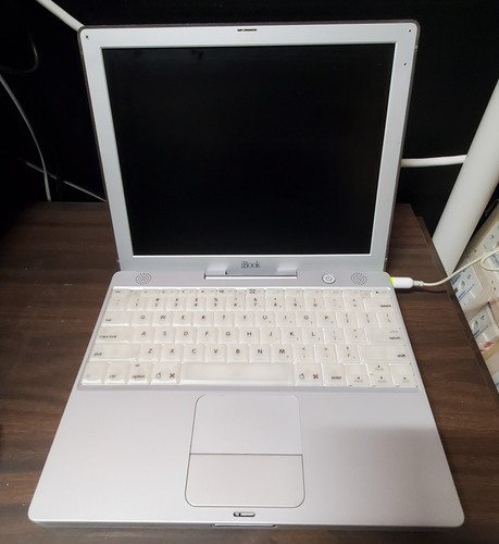 Apple ibook with - with, charger