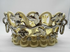 MAGNIFIQUE JARDINIÈRE PAMPRE DE VIGNE FAÏENCE DE LANGEAIS 