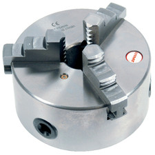 Mandrin tour à 3 mors DIN 6350 Sogimut corps fonte serrage concentrique Ø 125 mm