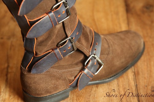 Chaussures bottes boucle - chaussures, à