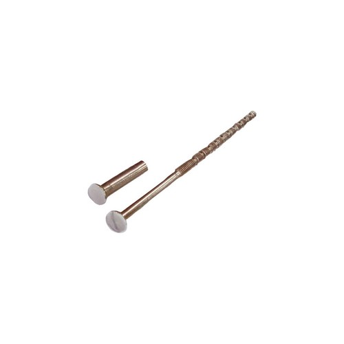 Vis relieuse blan 4x90 douille - blan, 4x90+douille