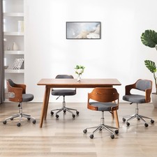 Bois Courbé Chaise Pivotante