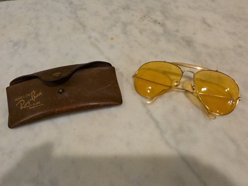 Vintage ray ban ambermatic - vintage,