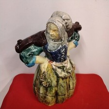 Personnage Gil Franco La Porteuse d eau Faience De Desvres Hauteur 30 cm Déco 