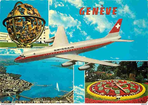 Carte postale aviation - -,