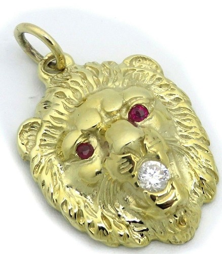 Pendentif neuf lion - pendentif,