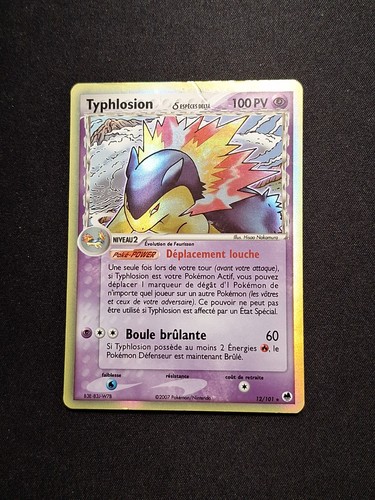 Holo typhlosion 101 ile - holo,