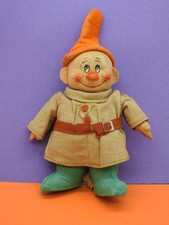 Chad Valley 1938 Rare Walt Disney's Blanche Neige Et Les 7 Nains Poupée Dopey 6"