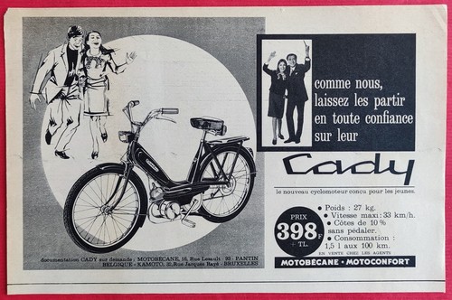 Press advertisement caddy - press, advertisement: