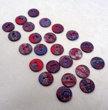 Lot de 24 Boutons vintage -
