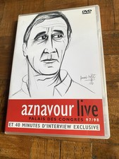 DVD Charles Aznavour  En Concert