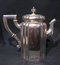 Verseuse Osthues Silver 822 grammes d' Argent Massif 800 style Empire NAPOLEON